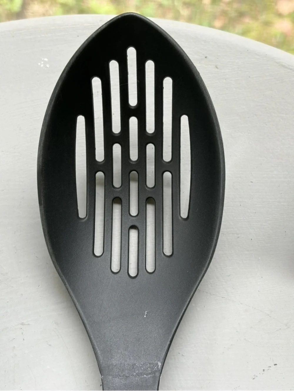 All-Clad Kitchen Utensil Set of 3 - Slotted Spoon Spatula Ladle Stainless/Black